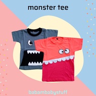 10.10 MONSTER tee 3D 1 year BABAMBABYSTUFF cute children's t-shirt