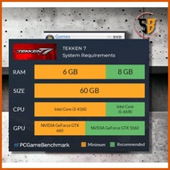 ┴ ┛ ⚛ PC Laptop Video Game, Tekken 7,  Ultimate Edition, +DLCs, Windows OS, Easy Install