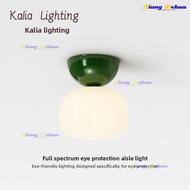 Ceiling Light Corridor Aisle Light Simple Modern Balcony Ceiling Light Stair Light Cream Style Pumpk