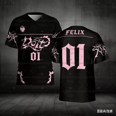 Do IT Tracklist 2 Comeback Album Jersey Summer Men's Women's Girl Casual Sporty Outdoor Sports 3D Pr
