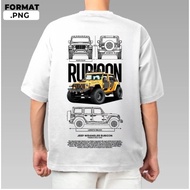 Jeep Wrangler Rubicon Tshirt Jersey