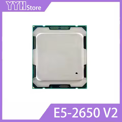 E5-2650v2 E5 2650v2 E5 2650 v2 2.6 GHz Eight-Core Sixteen-Thread CPU 20M 95W LGA 2011