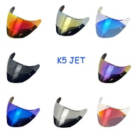 Motorcycle Helmet Shield Lens Visor For AGV K5 JET