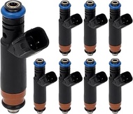 8-Pack Fuel Injectors Set | Compatible with Ford Escape Explorer Sport Trac Mustang Taurus Mercury M