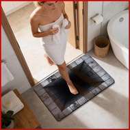 Optical Illusion Rug 31.5 X 19.7 Inch Quick Dry Non-Slip Mat 3D Hole Carpet for Thanksgiving Home Ho