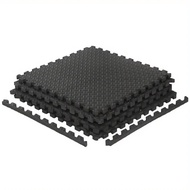 24 PCS Puzzle Exercise Mat Safe EVA Foam Interlock Protective Floor 96 Sq Ft GYM