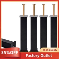 4 Piece Ribbed Bed Legs Adjustable Height 20 to 22cm Heavy Duty Bed Center Frame Slat Feet Factory O
