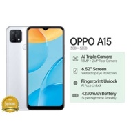 OPPO A15 RAM 3/32 - OPPO A15 RAM 3GB ROM 32GB GARANSI RESMI