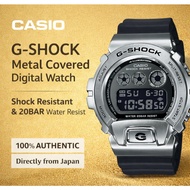 Casio G-Shock GM-6900U-1JF Metal Covered Digital Watch 20BAR Shock Resistant Black