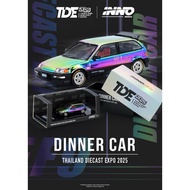 Thailand Diecast Expo 2025 TDE Dinner Car INNO64 Honda Civic SiR (EF9)