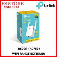 TPLINK RANGE EXTENDER AC750 WIFI WALL PLUGGED TL-RE205 TLRE205