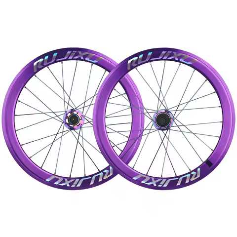 Folding Bicycle WheelSet 20 Inch Disc/V Brake Height 40mm 120 Sounds 4 Peilin Aluminum Alloy BMX 406