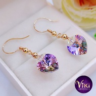 Earing 14k gold filled *made with crystal SW