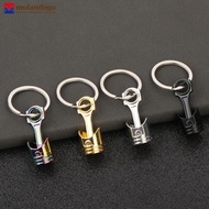 MOLANDOGO Car Creative Engine Piston Keychain Car Keychain Pendant Simple Motorcycle Piston Pendant 