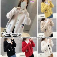 YUKE SWEATER RAJUT IMPORT ATASAN WANITA MODIS CANTIK