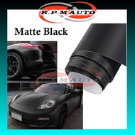 300cmx50cm Matte Black Car Motor Sticker Vinyl Film Sheets Wrap Car Kereta Body Sticker