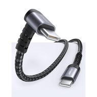 (10feet/3meter)90 Degree USB C to USB C Cable Right Angle Cable