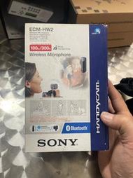 二手  SONY Handycam ECM-HW2 藍芽無線麥克風 + 原廠專接配件 ADP-MAC