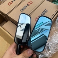 H2C CNC Aluminum Short Leg Mirror with Screws and Cover for All Vehicles
