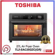 Toshiba 27L Air Fryer Oven Remote Control with TSmartLife APP - TL2-SAC25GZC(GR) (2 Year Warranty)