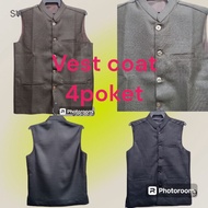 Vest coat /4poket.... made in Bangladesh// tabla