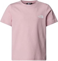 NF0A89H50UI Kid Box NSE S/S Tee T-Shirt Unisex Pink Clover Size 5, Pink Clover, 60