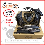 MAGICBOY MAGIC BOY COVERSET LC135 135LC V4-V7 BATIK GOLD / CRYSTAL GREY BATIK GOLD / BATIK EMAS