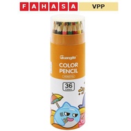 36 Color Pencil Tube - GuangBo H06016