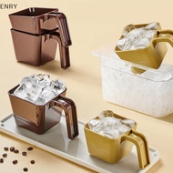 EN 280/350/470/590ML Ice Scoop Ice Shovel Plastic Square Ice Shovel Measuring Cup Coffee Shop Ice Sh
