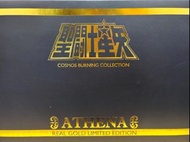 全新 絕版 CBC 限量版 聖鬥士星矢 Real Gold Limited Edition 18K 真黃金 雅典娜