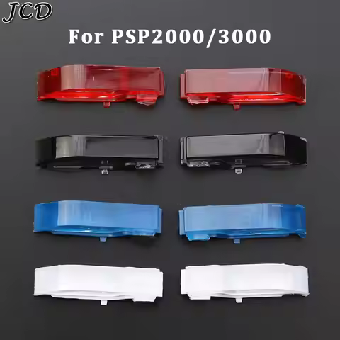 JCD Red/ Black/ Blue/ White Color L R Trigger Button replacement for PSP2000 PSP3000 Left Right LR b
