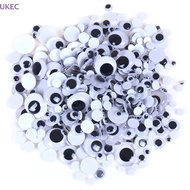 UKEC Self-adhesive mixed eyes for toys doll googly wiggly eyes diy accessories NEW
