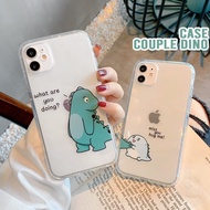 Gsc 13 CASE ANTI CRACK CUSTOM Design COUPLE DINO For SAMSUNG A02S New A10 A10S A12 A30/A20 A20S A21 