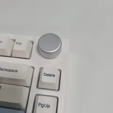 Silver metal tuning knob for keydous NJ80 NJ98 model keyboard