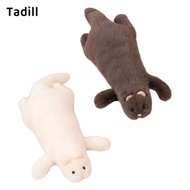 Tadill Ferret Stuffed Animal Cuddly  Lifelike Sofa Ornament Cartoon Ferret Doll  Toy for Adults Boys