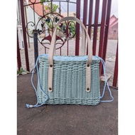 MAGARY BAGS - Sky Rattan Bag - Beautiful Bag - Rattan Bag - Rattan Tote Bag