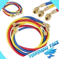 1.5meter air cond meter hose refrigerant manifold gauge charging hose 5FEET 60 INCH 150CM 60 INCH A/