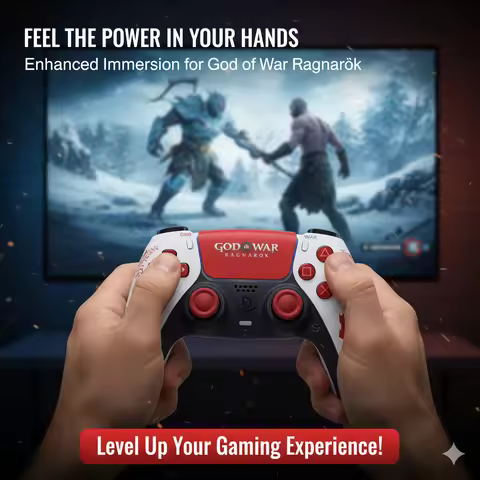 New Housing Case Kit For PS5 Controller Shell BDM-10To50 For PS5 God Of War Ragnarok Front Back Cove