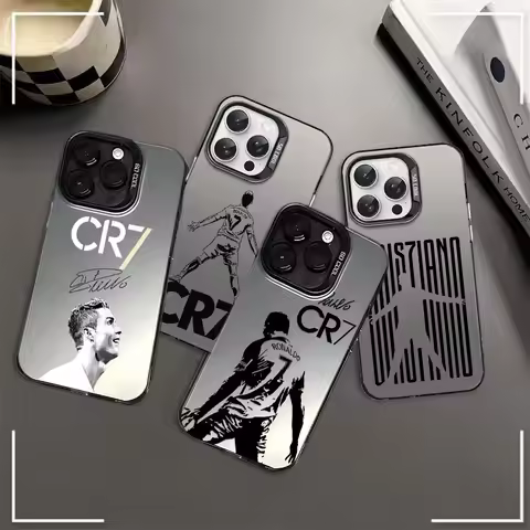 Mr Football C-cR7-R-Ronaldos Casing For Samsung Galaxy A12 A05 A05S A02 A55 A20S A11 A10 A50 A31 A21