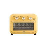 Midea Electric Oven Air Fryer Integrated Household Small Light Oil Baking Sunlight YellowPT1210