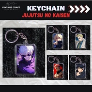 GANTUNGAN Jujutsu no Kaisen Anime Acrylic Keychain / Cool Keychain Gojo, Geto, Nanami, Sukuna