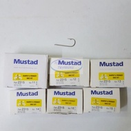 Mustad round bent sea hooks 2315 / mata kail cap kunci 11, 12, 13 , 14, 15, 16 kotak 100pcs