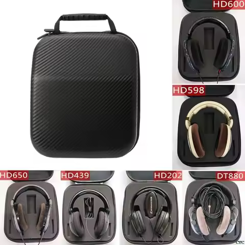 Headphone Case Cover Headphone Protection Bag Cover TF Cover Earphone Cover for Sennheiser HD598 HD6