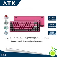 ATK RS6 aluminum alloy gaming magnetic axis keyboard, 8k return rate, RT0.005mm, 0.08ms latency