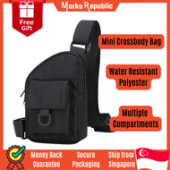 SG Stock Mini Chest Handphone Sling Pouch Bag Water Resistant Men Women Unisex Casual Cross Body Shoulder Carrier Small Bag