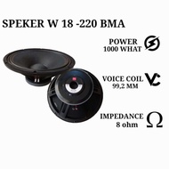 Speaker Subwoofer 18 Inch Lapangan Original BMA Model W