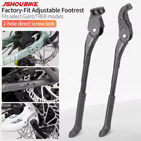 Adjustable Bicycle Kickstand Aluminum Alloy 18-24 26-29 inch Durable MTB Bicycle Side Support For Gi
