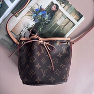 ::Louis Vuitton:: LV Nano Neo M41346 經典花紋絕版迷你水桶包