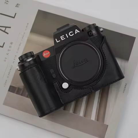 High Quality Handmade Genuine Leather Camera Half Case Cowhide Bag Body BOX Case for Leica SL3