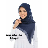 🔥 Hot Sela 🔥 40 Color Tudung Bawal Cotton Bidang 45 / Bawal Cotton / Tudung Bawal / Tudung Murah / T
